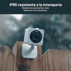 Wyze Cam OG Cámara de seguridad inteligente para el hogar con Wi-Fi de 1080p para interiores y exteriores con visión nocturna a color, foco integrado, detección de movimiento, audio de 2 vías | 1080p Wi-Fi camera for monitoreo - Image 3